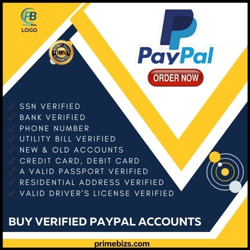 Buy Verified PayPal Accounts - 100% Safe Personal & Business