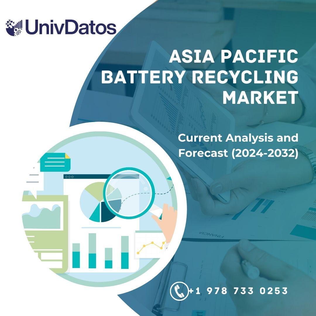 Asia Pacific Battery Recycling Market Size, Share & Forecast to 2032
