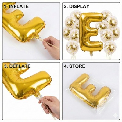 14 Inch Golden Letter “Z” Foil Balloon Profile Picture