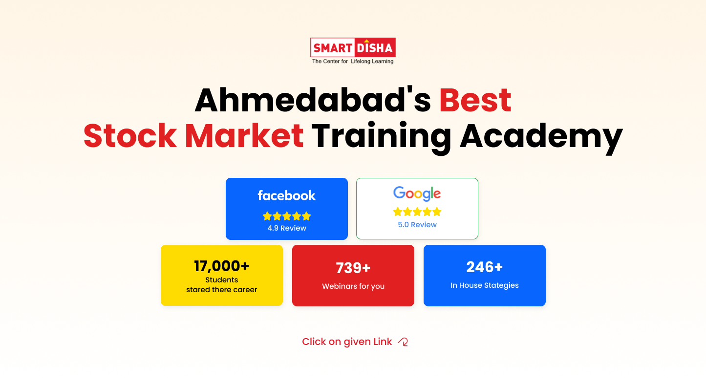 Stock market training Institute in Ahmedabad | Smart Disha