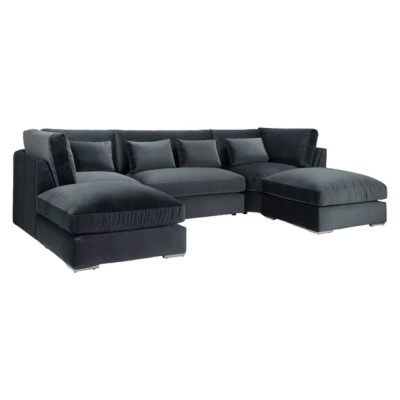 Belgravia Slate U Shape Corner Sofa Profile Picture