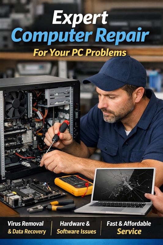 Why Choose Expert Computer Repair for Your PC Problems - 24TechSupport Blog