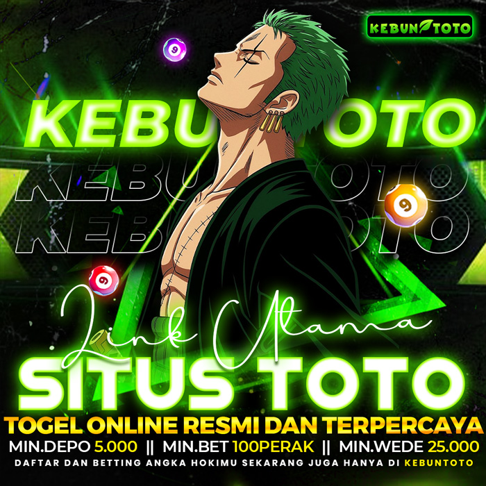 KEBUNTOTO | Link Utama Situs Toto Togel Online Resmi dan Terpercaya