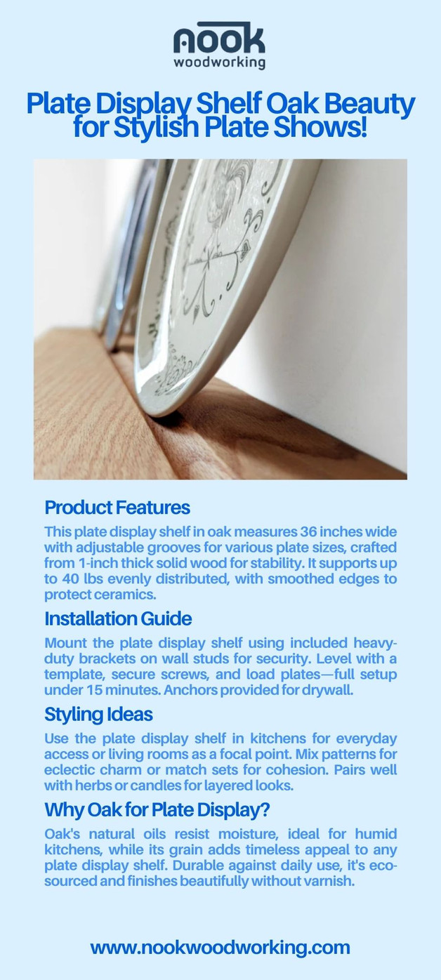 Plate Display Shelf Oak Beauty for Stylish Plate Shows! - JustPaste.it