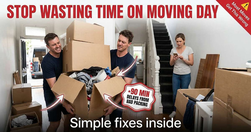 Packing Mistakes That Slow Down Melbourne Moves