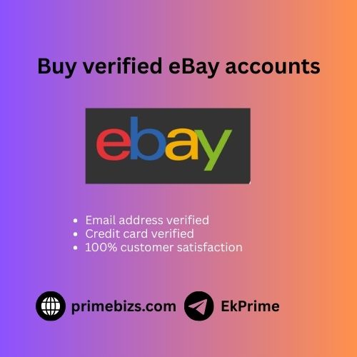 Buy verified eBay accounts - 100% Safe Professional Seller