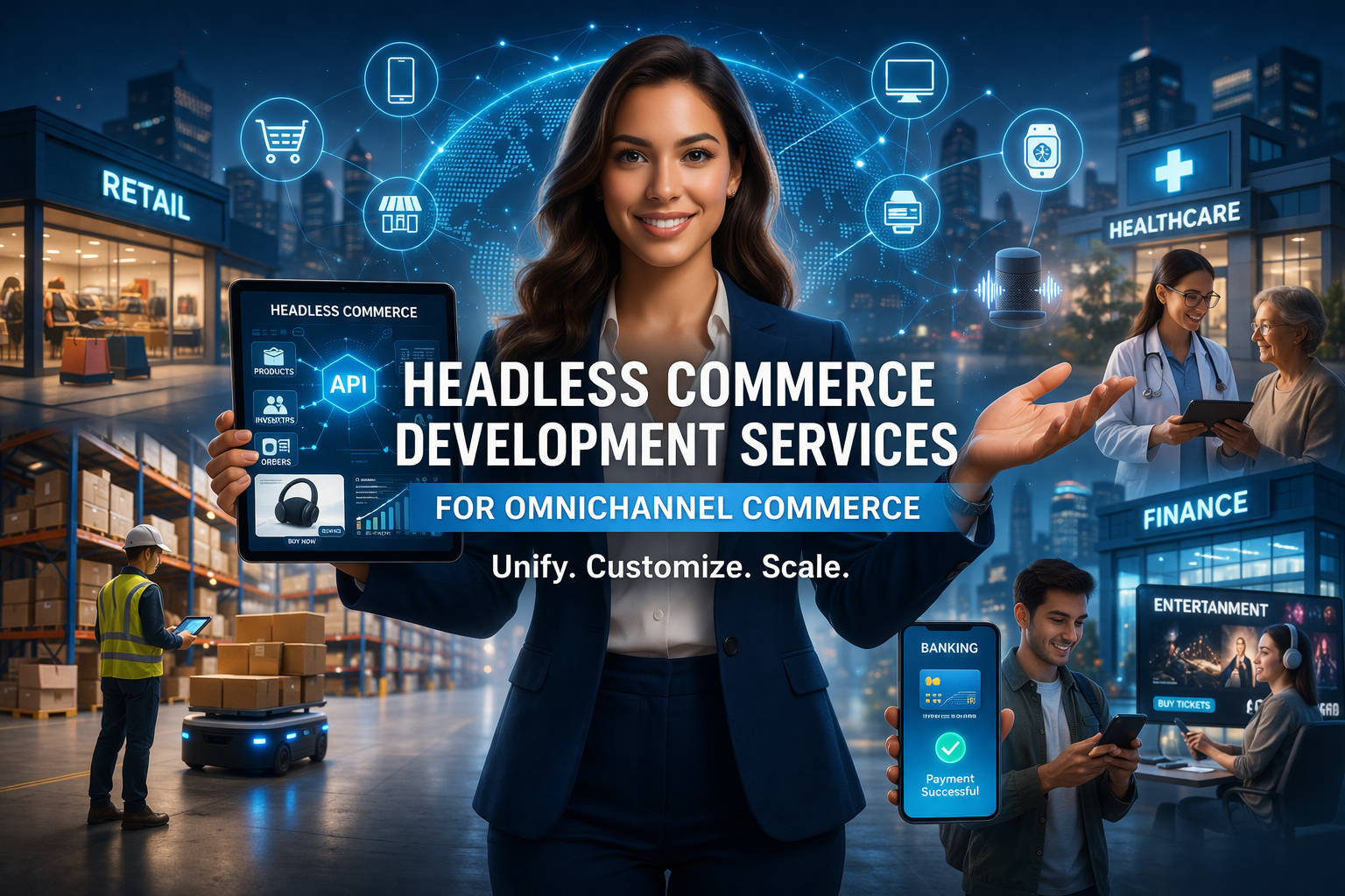 Headless Commerce Development Services for Omnichannel Commerce. |...