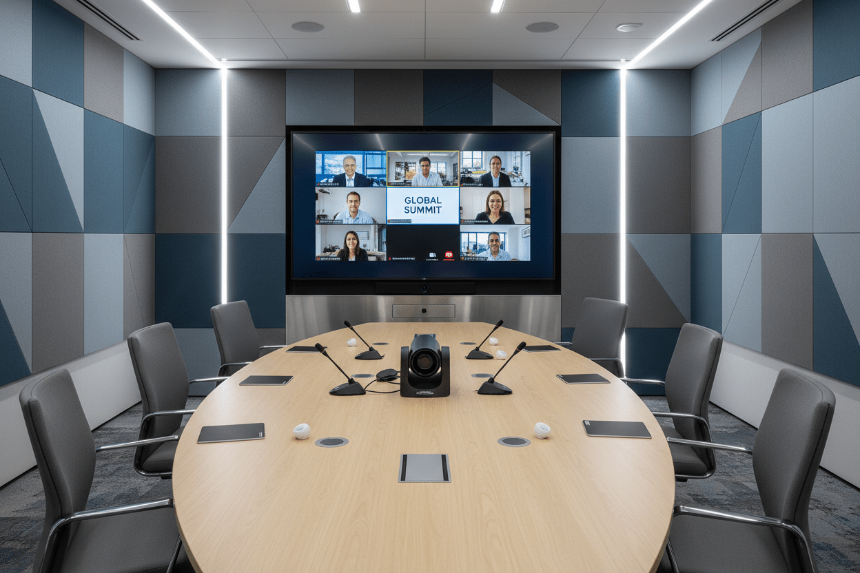 Conference Room Video Conferencing System for Offices  – Universal AV Solutions