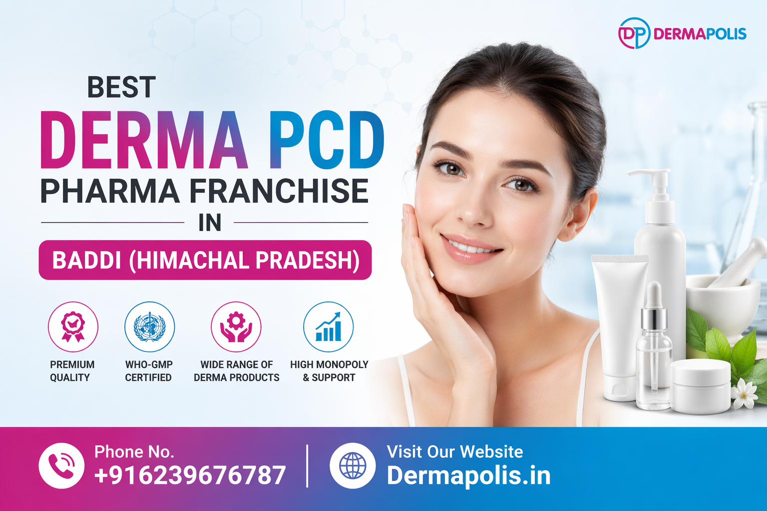 Best Derma PCD Pharma Franchise in Baddi - Dermapolis