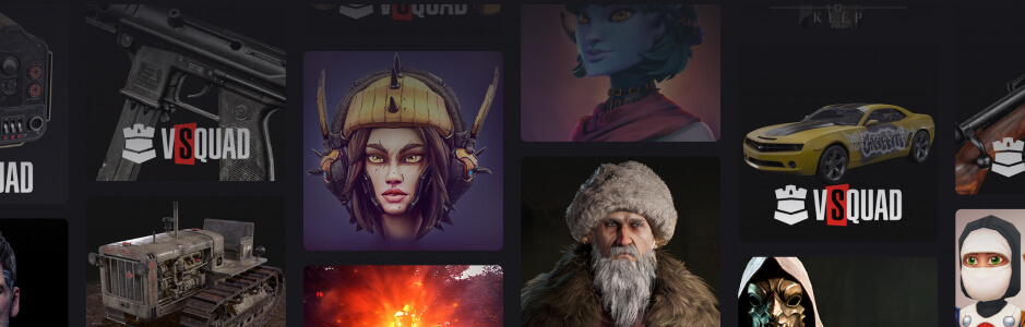 Game Art Outsourcing Studio | VSQUAD