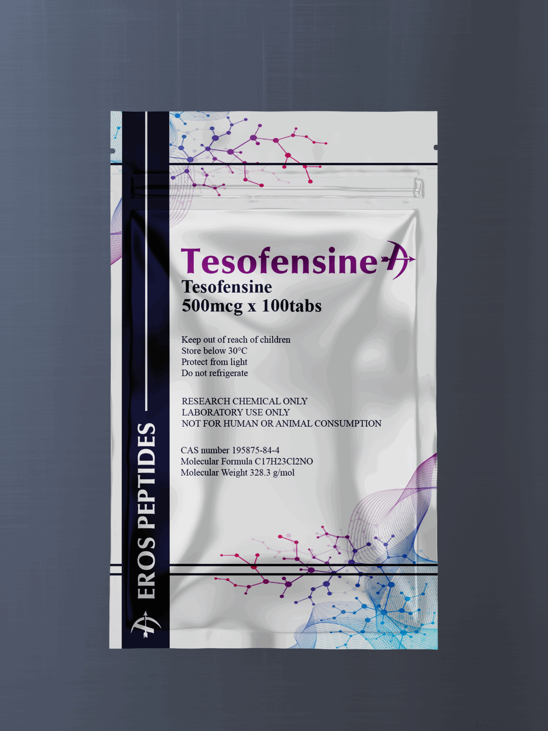 Buy Tesofensine 500mcg | 100 Tablets Online - Eros Peptides