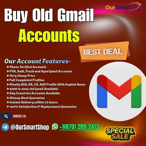 Top Places to Buy Old Gmail Accounts in This Year