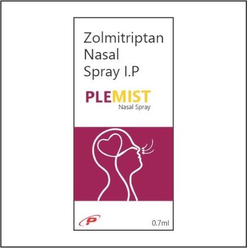 Zolmitriptan Nasal Spray I.P | Plemist Nasal Spray