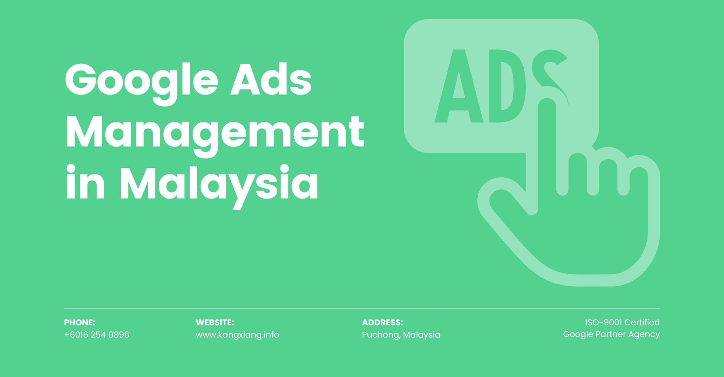 Google Ads Agency Malaysia - Google Ads Management Services