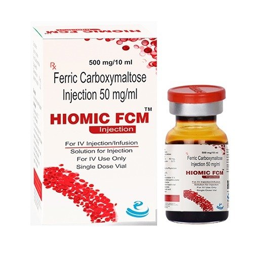 Ferric Carboxymaltose Injection | Hiomic-FCM 50mg/10ml - Plenum Biotech