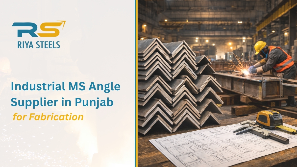 Industrial MS Angle Supplier in Punjab for Fabrication