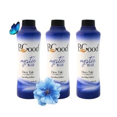BGood | Mystic Blue Talcum Powder For Body & Face 300gm x 3 Pack | Suitable for All Skin Type Profile Picture