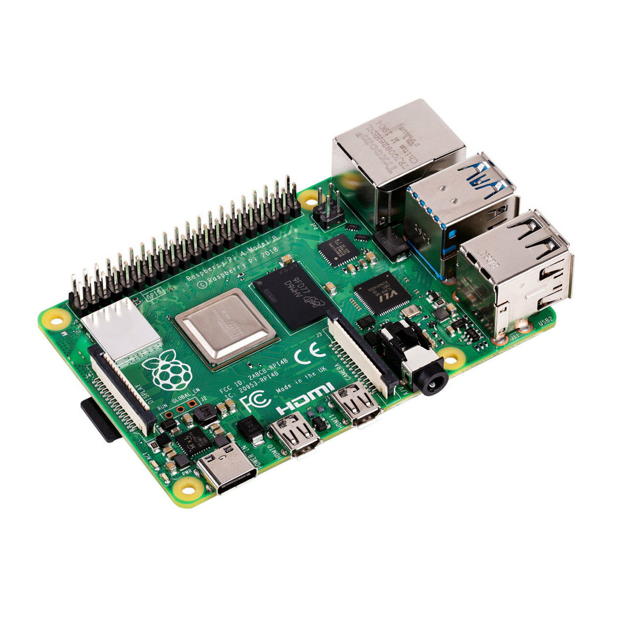 Raspberry Pi 4 Model 4GB RAM - IoTStudioz