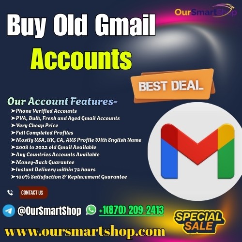 Top Places to Buy Old Gmail Accounts in This Year