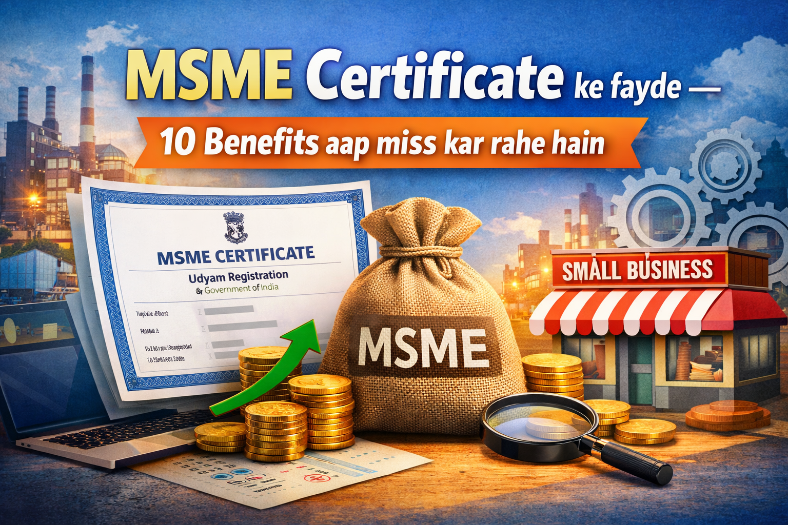 MSME Certificate Benefits Udyam | MSME Loan Subsidy {2026}