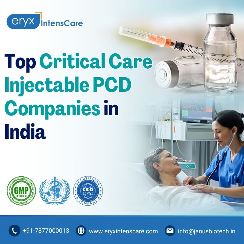Top Critical Care Injectable PCD Companies in India