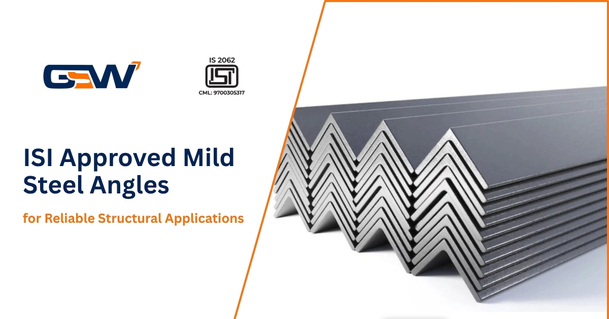 ISI Approved Mild Steel Angles for Reliable Structural Applications