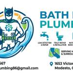 Bath man plumbing