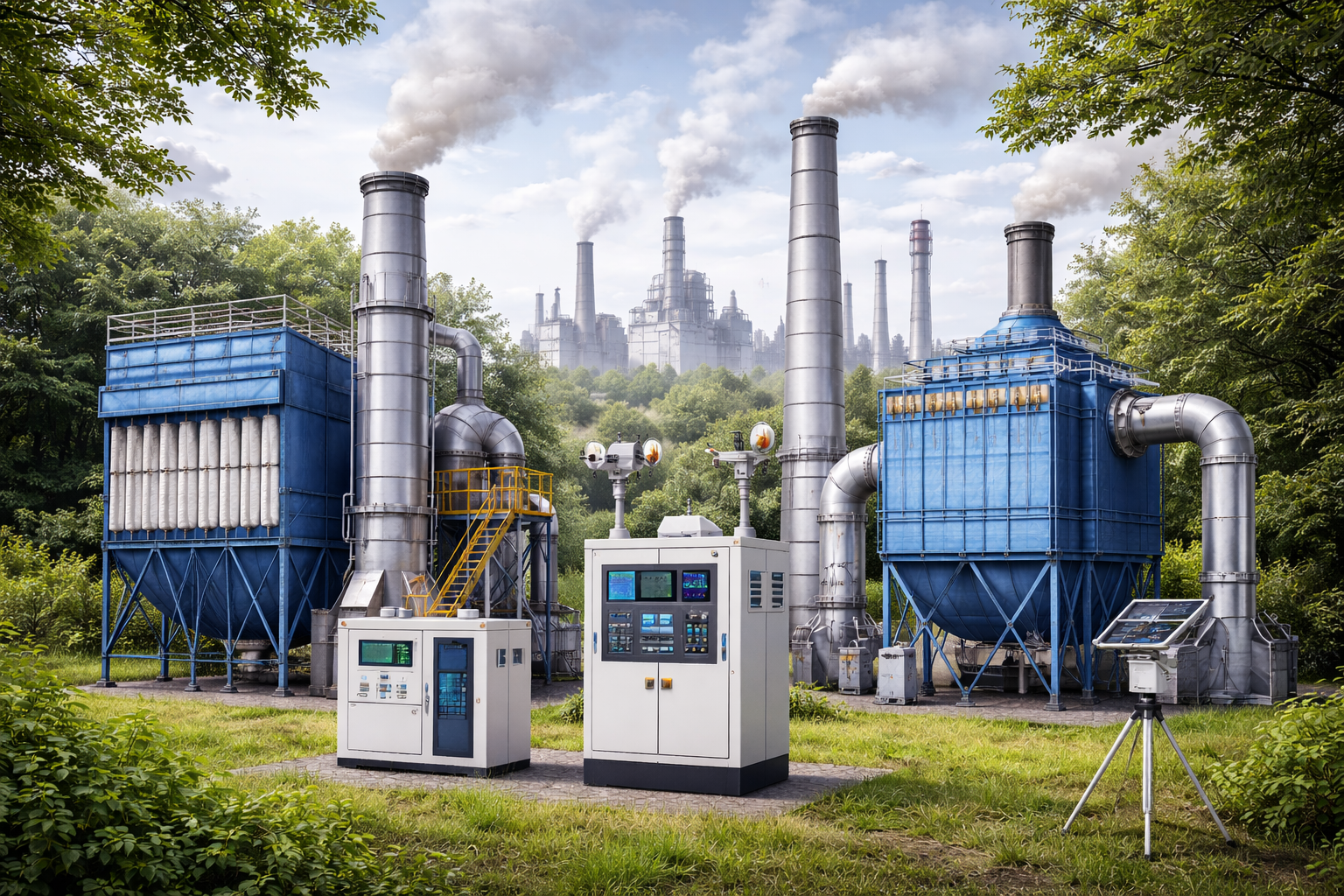 How Air Pollution Control Devices Help Reduce Industrial Emissions