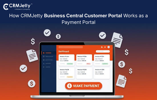 Business Central Customer Portal as a Payment Portal | CRMJetty