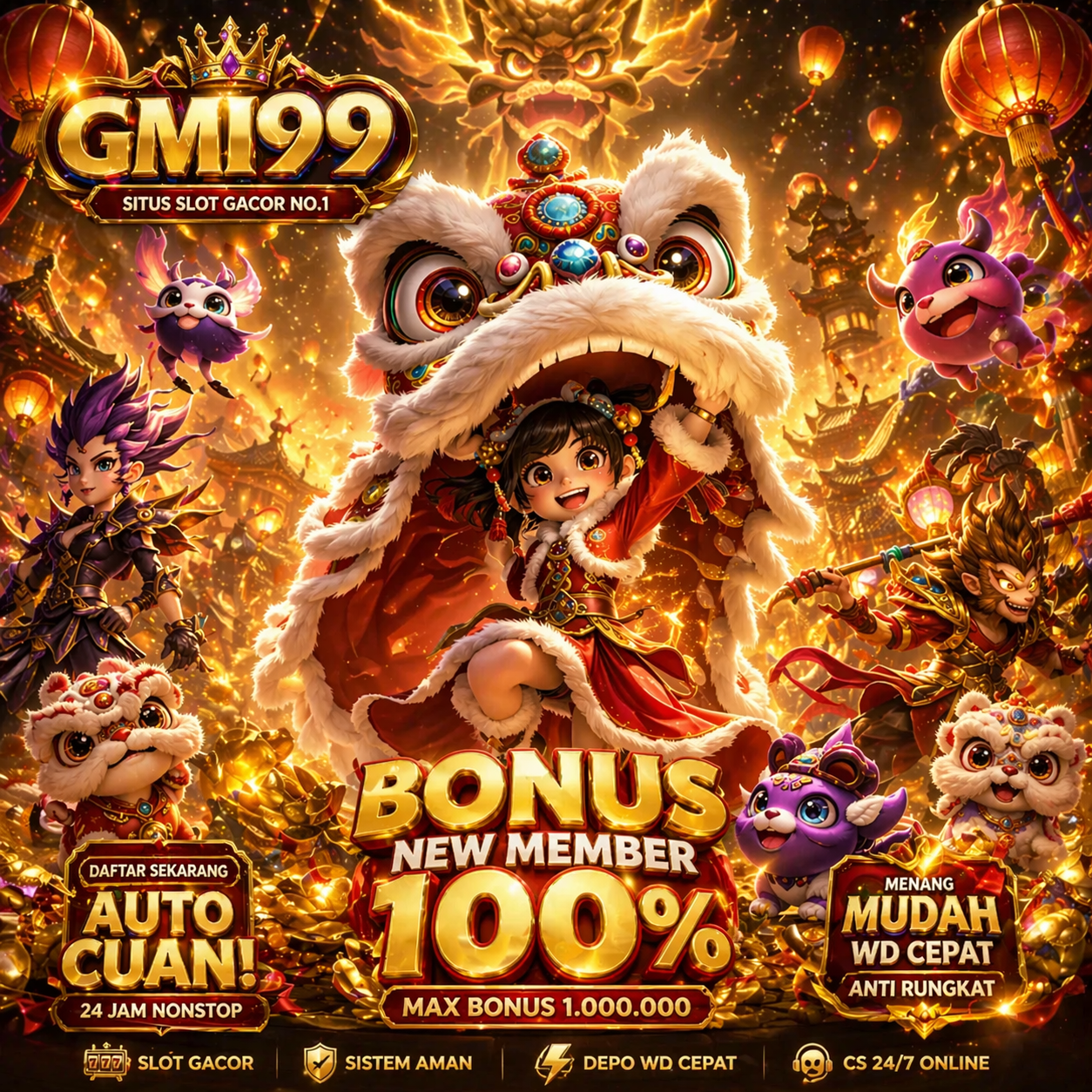 GMI99 Hari Ini: Link Slot Deposit Murah 10.000 Via QRIS Terpercaya