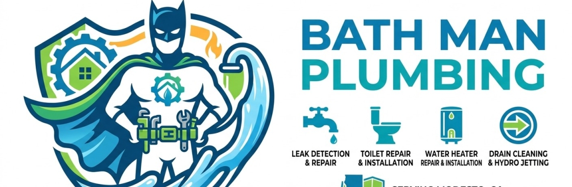 Bath man plumbing