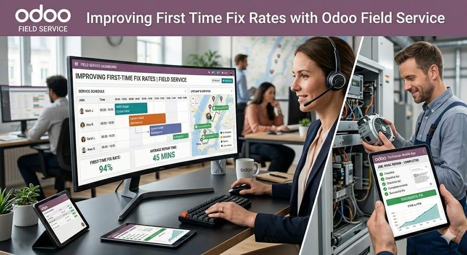 Improving First Time Fix Rates with Odoo Field Service - JustPaste.it