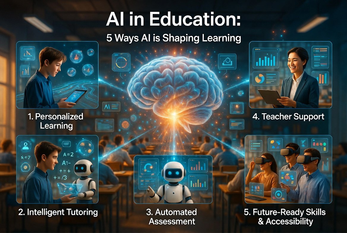 AI in Education: 5 Ways AI is Shaping Learning -