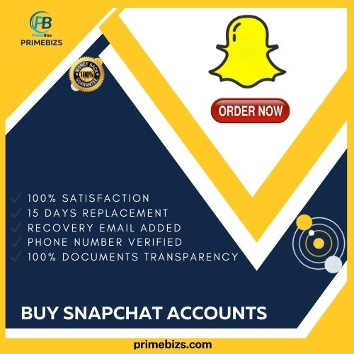 Buy Snapchat Accounts - 100% Safe All Country Accounts Available