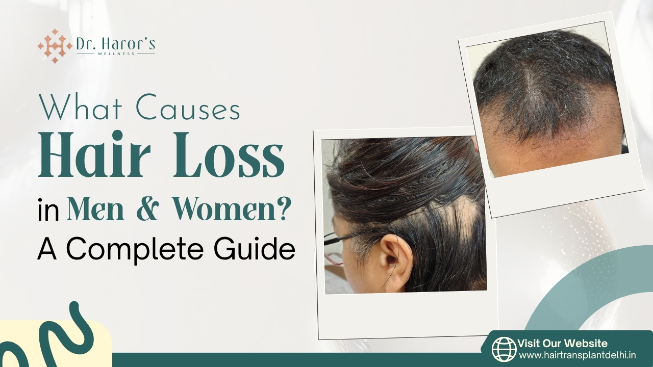 What Causes Hair Loss in Men & Women? A Complete Guide -