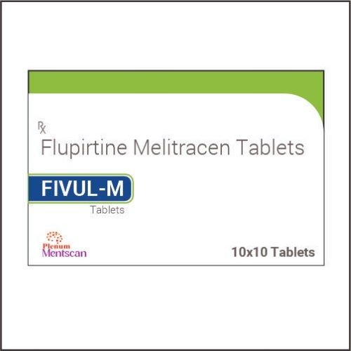 Flupirtine Maleate 100mg Tablets | Fivul-M - Plenum Biotech