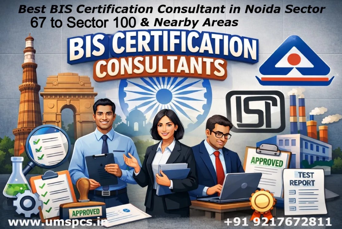 How to Get BIS Consultants in Noida Sector 67 to Sector 100 – BIS Certificate – UMSPCS
