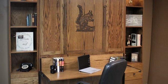 How Do Murphy Beds With Bookshelves Improve Functionality In Guest Rooms? | Articles | Wwbeds Custom Furniture | Gan Jing World - Technology for Humanity | Video & Movie Streaming