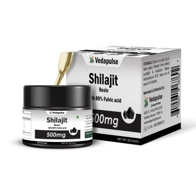 Shilajit Resin 100 Servings of 500mg | Vedapulse Profile Picture