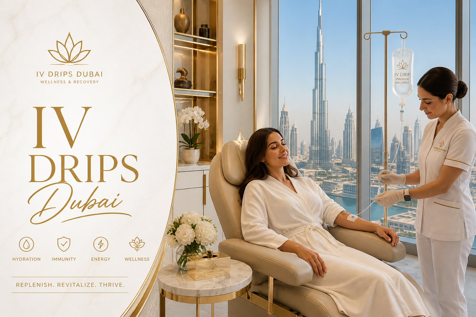 IV Drips in Dubai: Rejuvenate Your Body with Al Reyhan Polyclinic |...