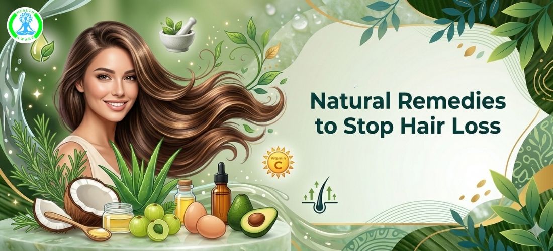 10 Best Natural Remedies to Stop Hair Loss & Regrow Hair Fast