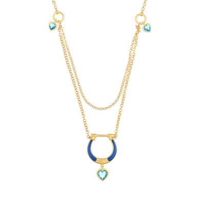 DIANA Layered Horse Shoe Necklace Profile Picture