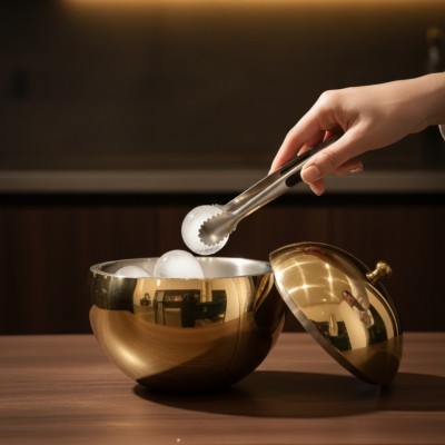 Ball Ice Bucket - Stainless Steel Profile Picture