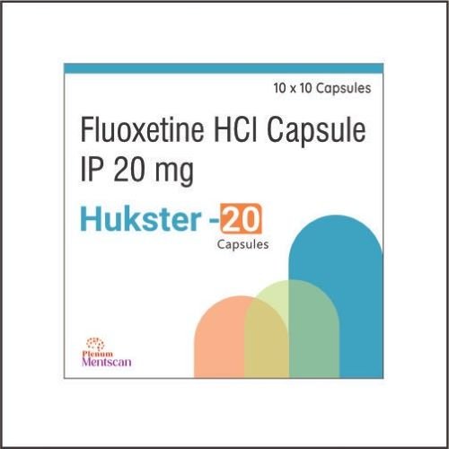 Fluoxetine Hcl 20 mg Capsule | Hukster-20 - Plenum Biotech